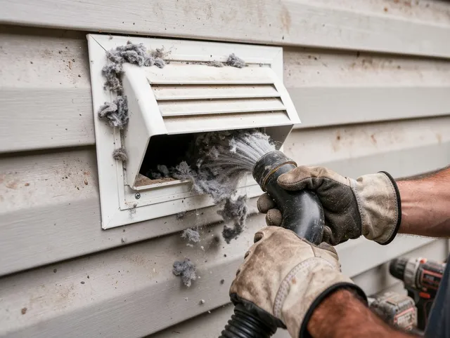 Professional dryer vent cleaning by Sarasota Dryer Vent Cleaning in Sarasota
