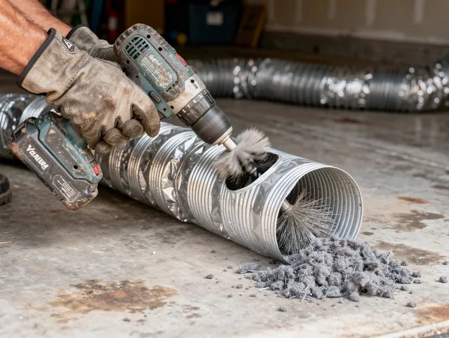 Professional duct cleaning by Sarasota Dryer Vent Cleaning in Sarasota