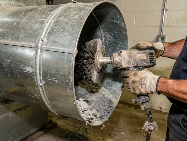 Industrial-grade dryer vent cleaning by Sarasota Dryer Vent Cleaning in Sarasota